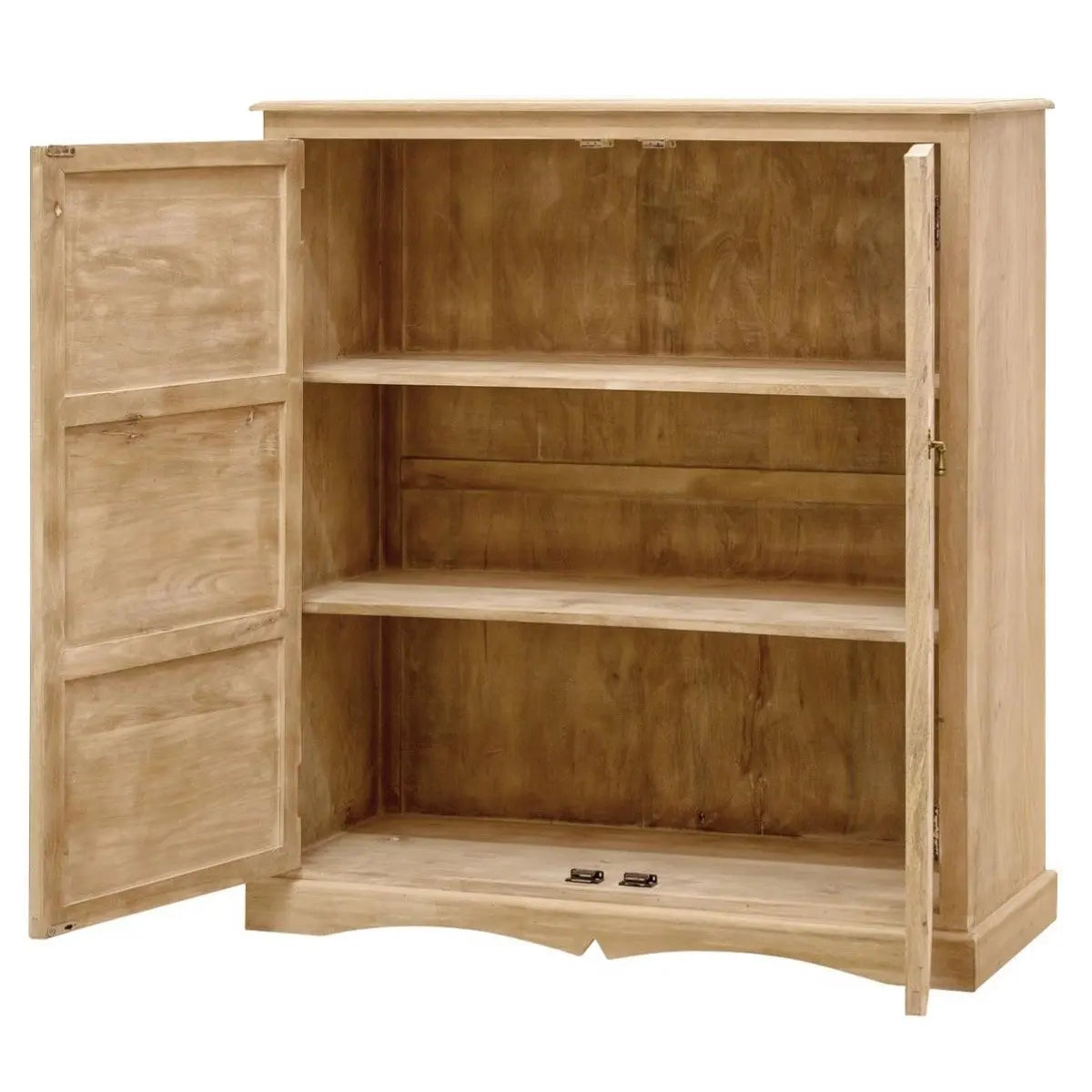 premium solid wood cabinet with handcrafted details