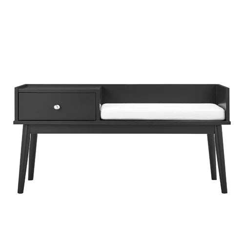 premium handcrafted solid wood seating bench - The Leaf Crafts