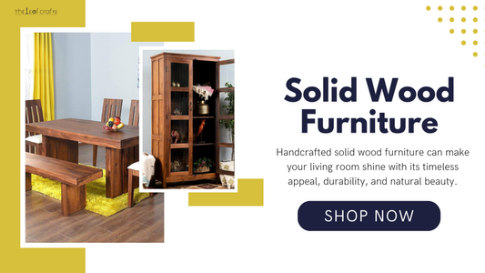 Book Now: Add Modern Solid Wood Furniture to Make Your Living Room Shine
