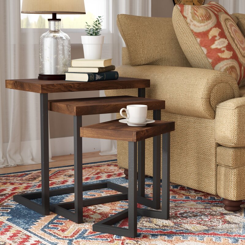 Chambery Nesting Tables Set of 3 - The Leaf Crafts