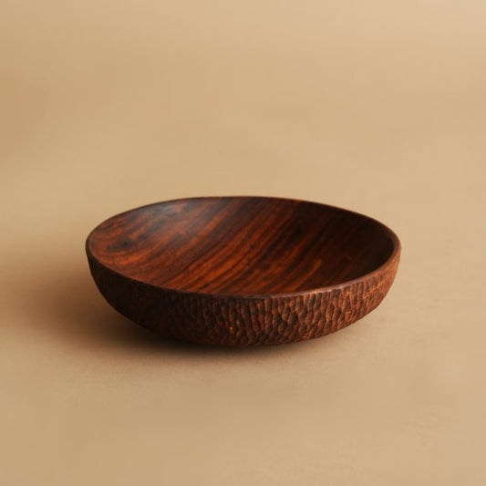 Dior Hand carved Wooden Small Bowl