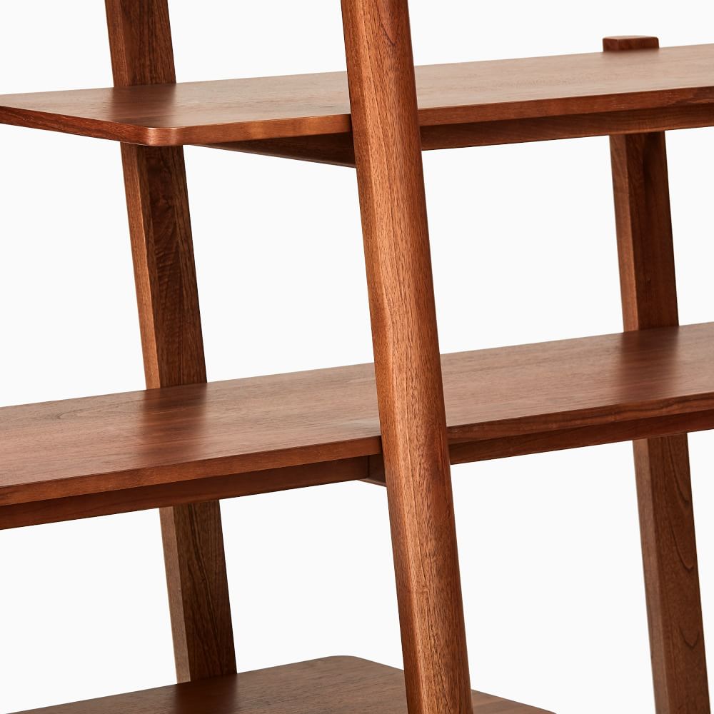  A home office bookcase- The Leaf Crafts
