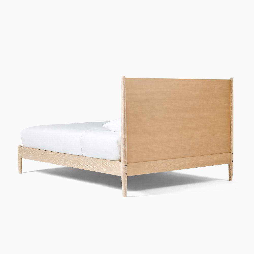 A long-term investment Edith Solid Wood Bed - The Leaf Crafts