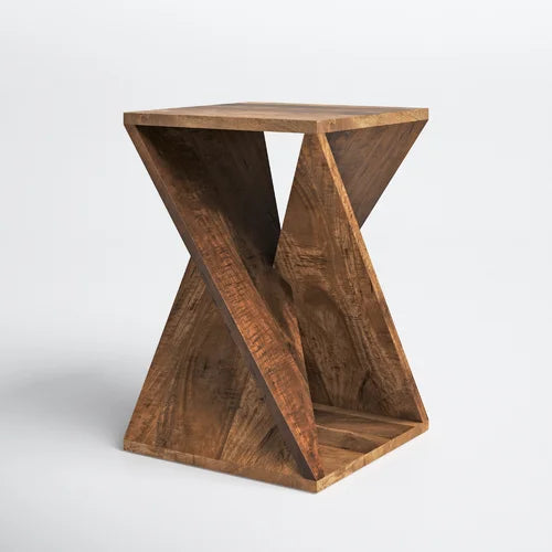 Geometric Side Table - The Leaf Crafts