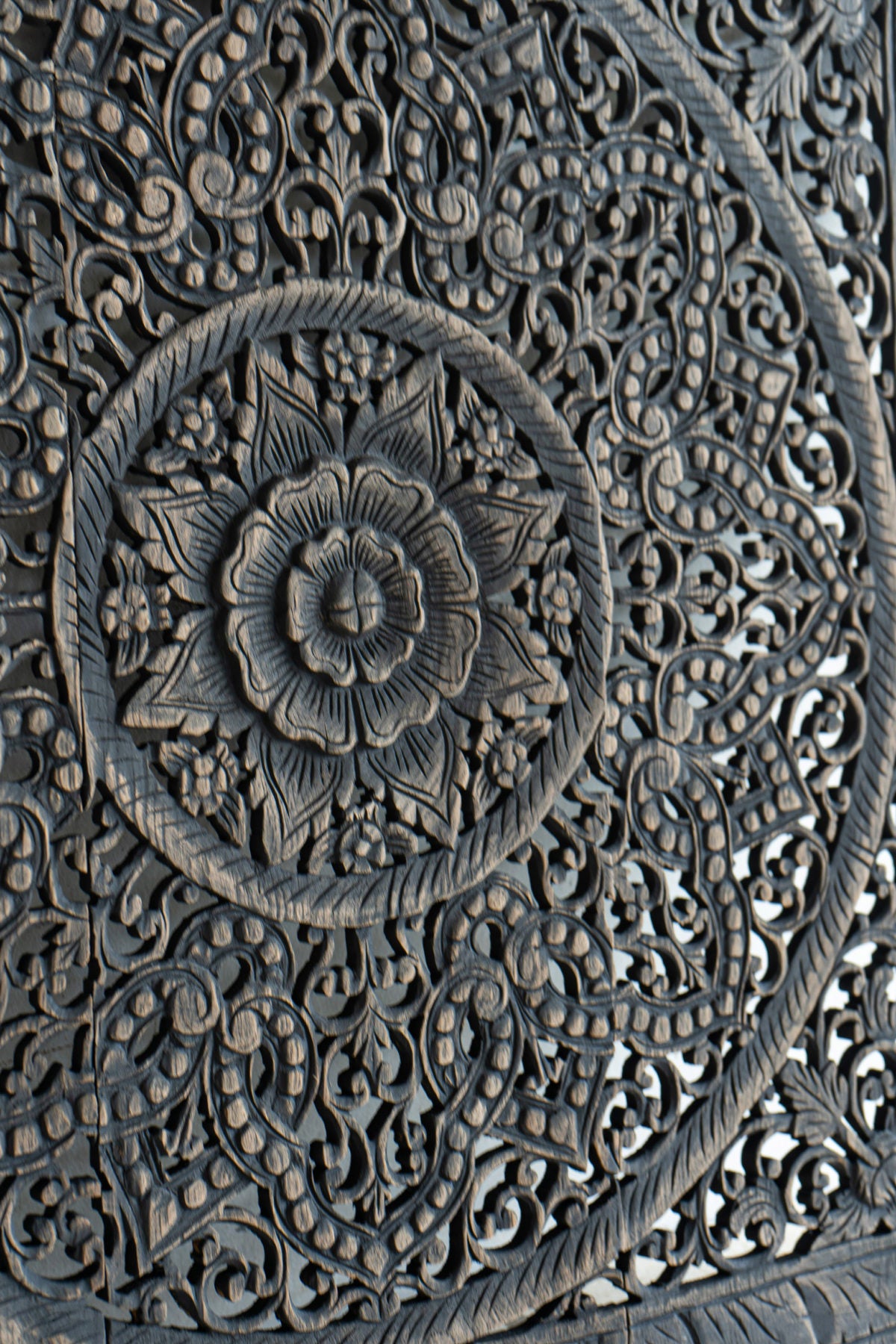 Premium wooden bed frame for bedroom decor and durable hardwood furniture.