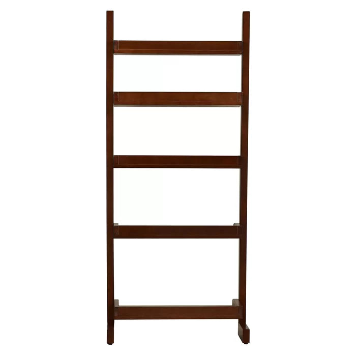 Ladder Bookcase Tray-Design Shelving Ample Space for Display - The Leaf Crafts