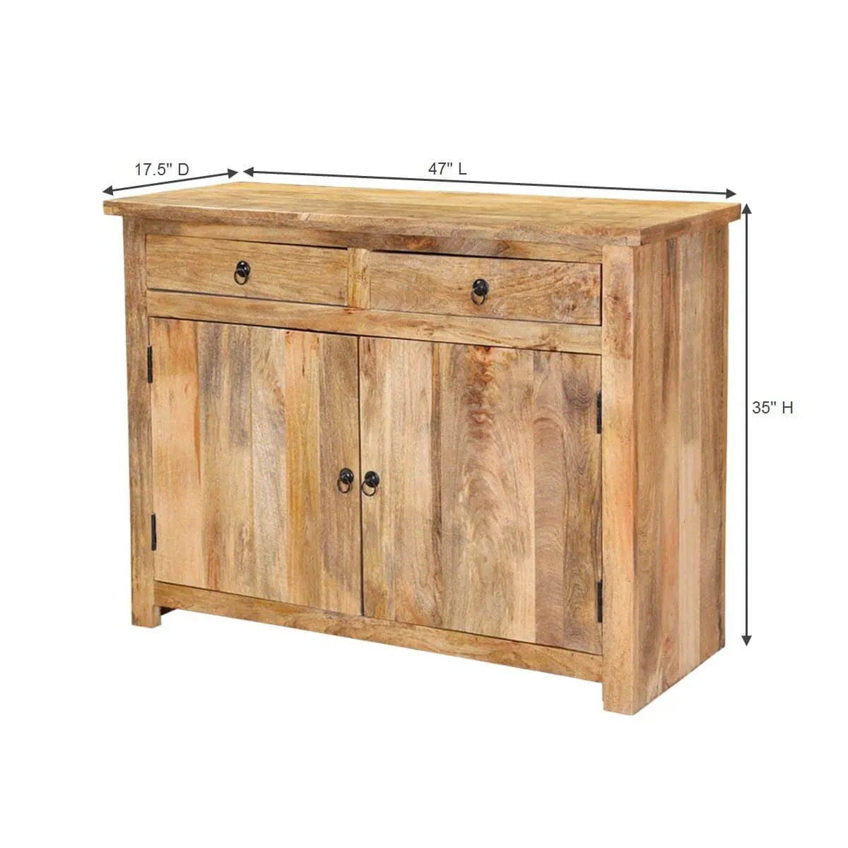 wooden structure ensures long-lasting stability