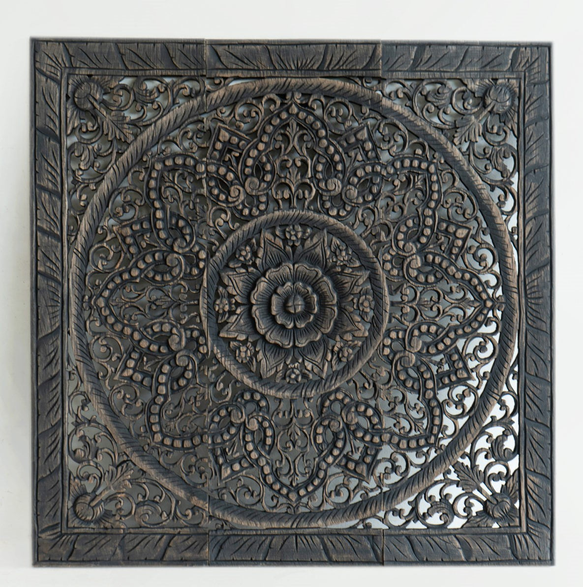 Luxury solid wood bed frame, handcrafted bedroom furniture for modern homes.