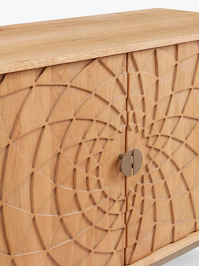 luxury wooden sideboard cabinet- The Leaf Crafts
