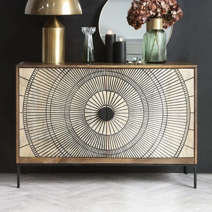 Handcrafted from premium solid wood