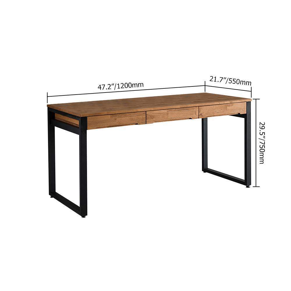 Elite Solid Wood Study Table - The Leaf Crafts