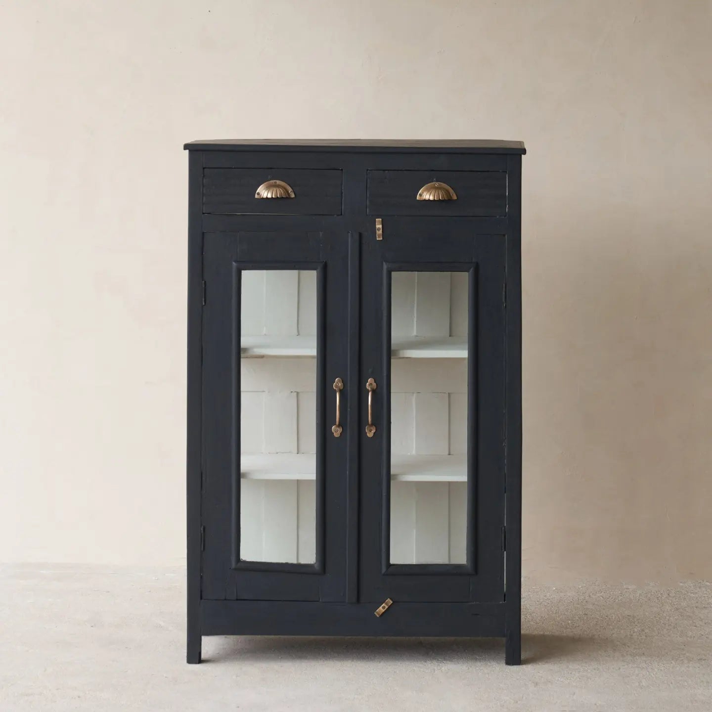 Rama Solid Wood Cabinet - The Leaf Crafts