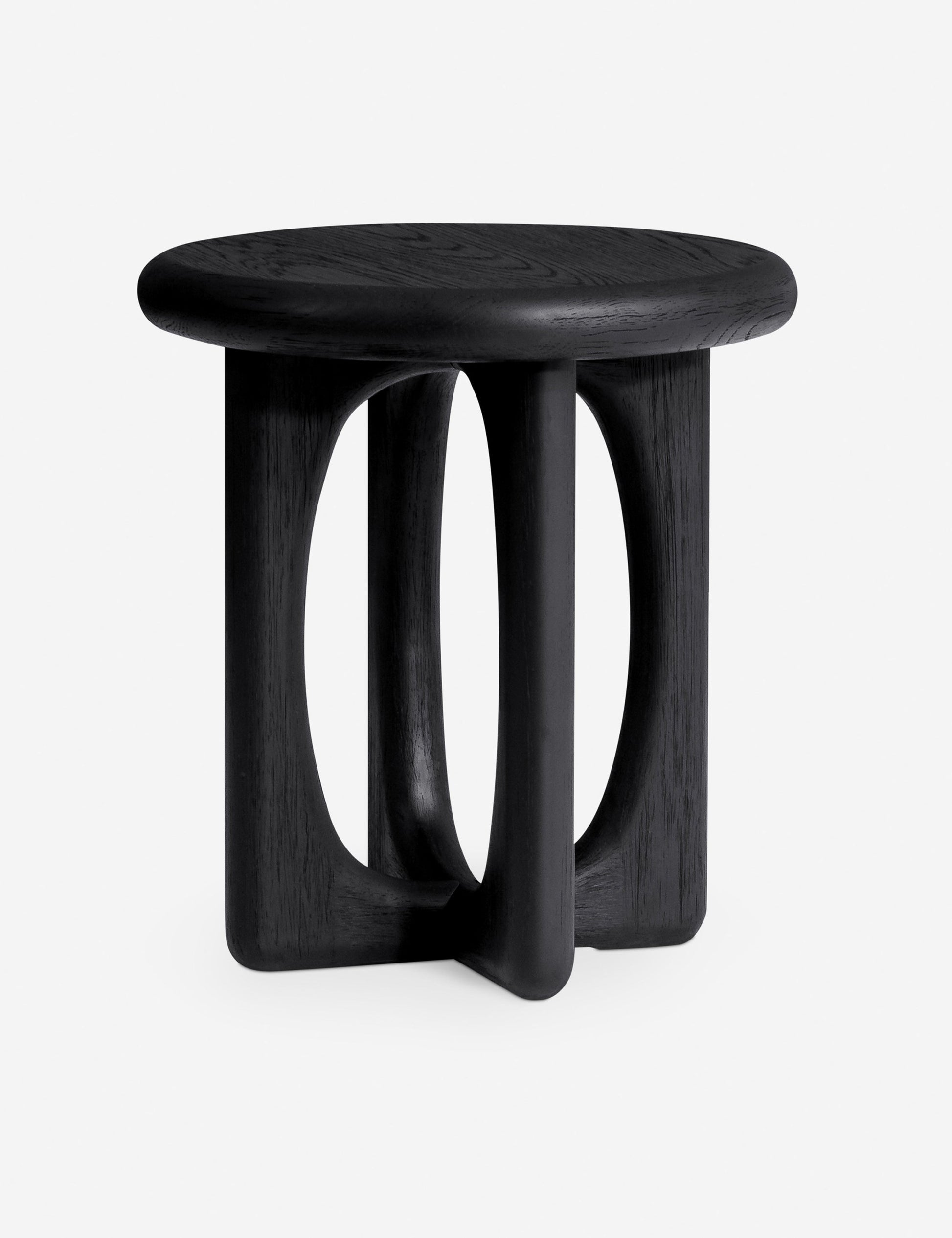 Luxury handcrafted wooden end table with premium finish