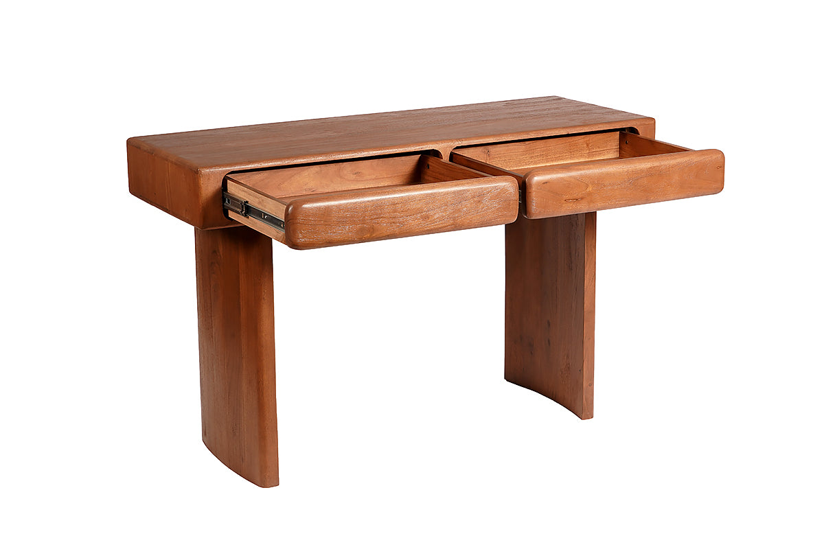 Luxury durable console table made from solid wood - The Leaf Crafts
