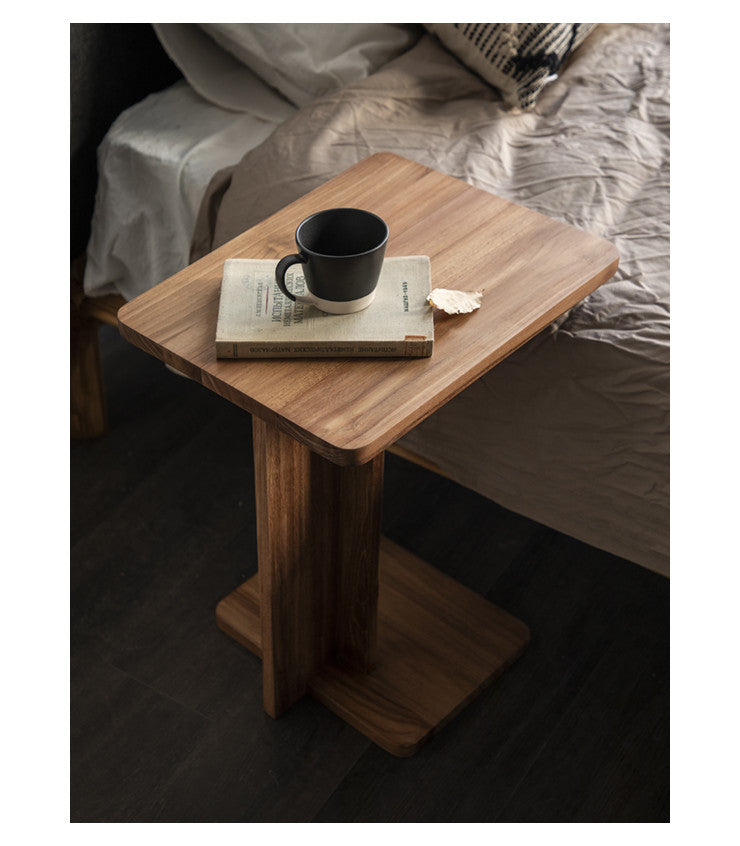 Luxury handcrafted wooden bedside side table for home - The Leaf Crafts