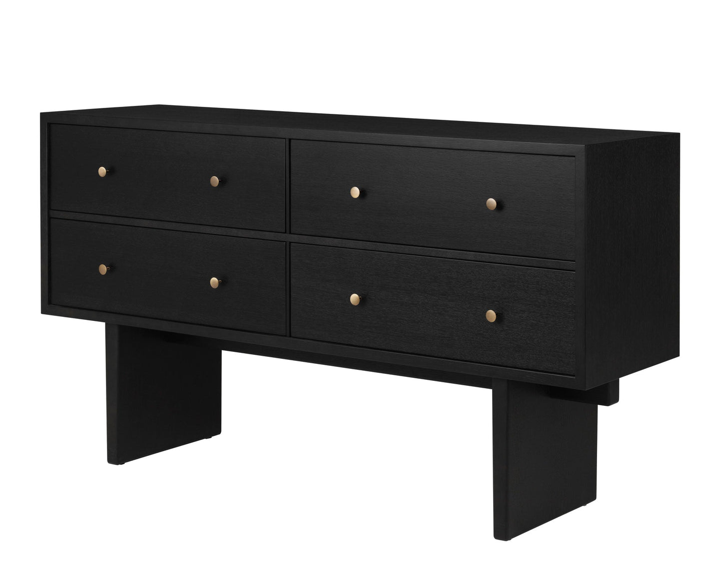 Luxury modern solid wood sideboard cabinet design