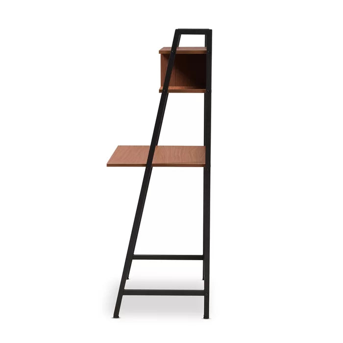 Contemporary Ladder Desk With Storage - The Leaf Crafts