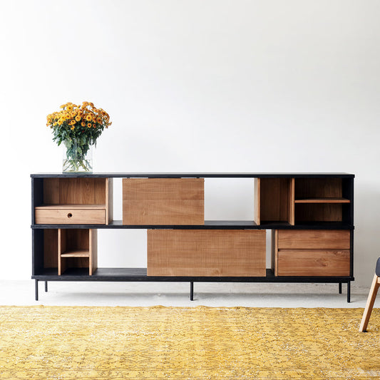 Spacious and organized storage design - The Leaf Crafts