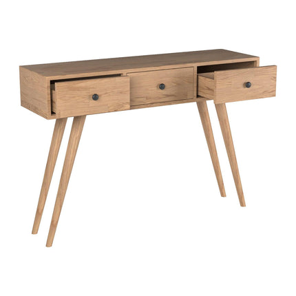 Rustic durable solid wood desk for long term use - The Leaf Crafts
