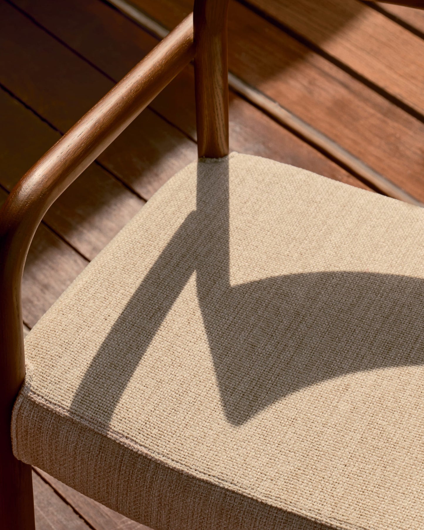 Rustic handcrafted dining chair with premium wood finish