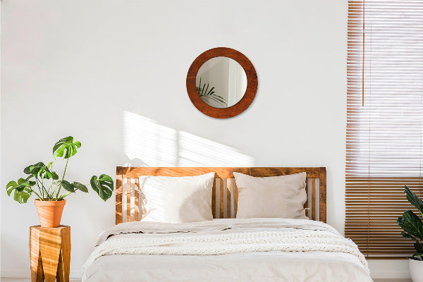 Rustic handcrafted wooden mirror for entryway and bedroom - The Leaf Crafts