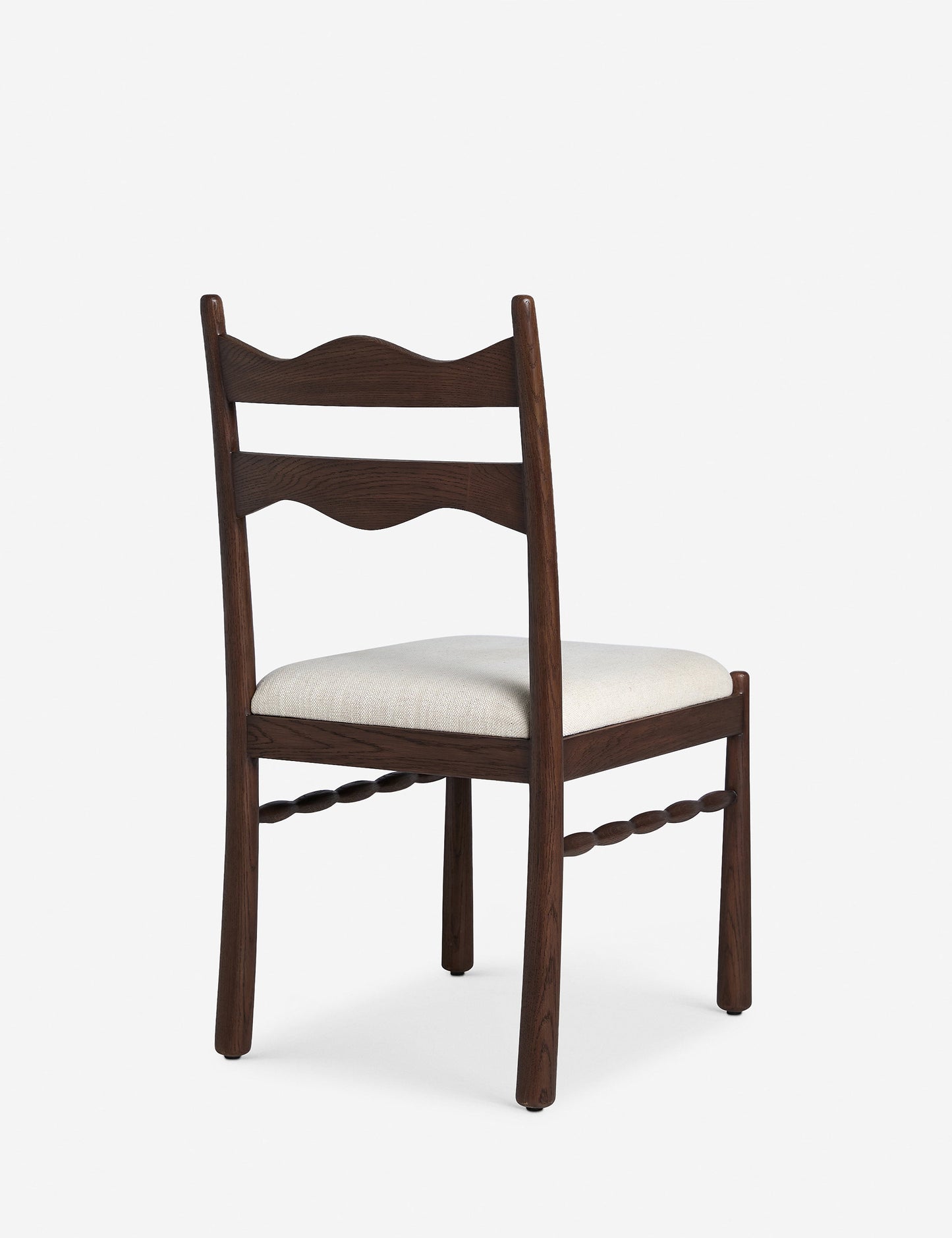 Rustic modern dining room furniture with wooden chair
