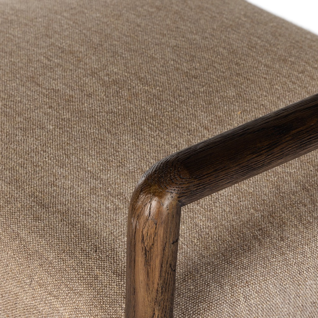 stylish solid wood chair for modern spaces- The Leaf Crafts