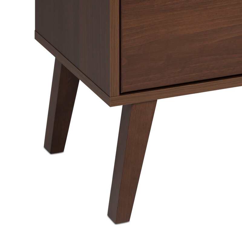 Rustic modern solid wood drawer cabinet design - The Leaf Crafts