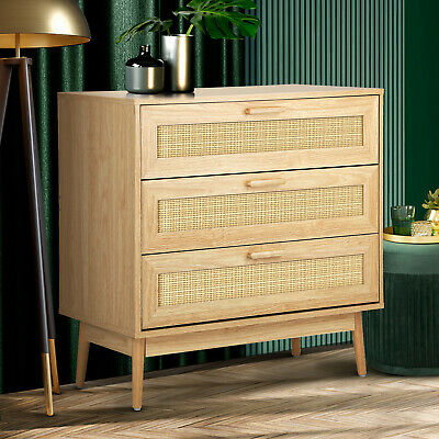 Buy online Ophelia rattan chest of drawers for modern bedroom in India- The Leaf Crafts