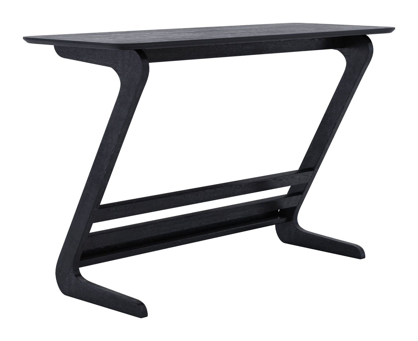 Rustic handcrafted wooden console table with premium finish