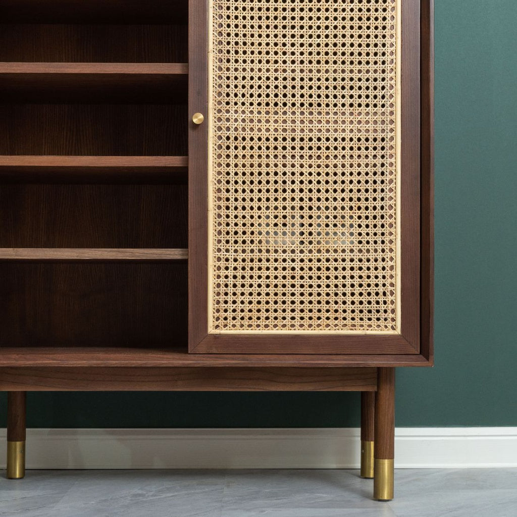 Rustic stylish shoe storage unit for entryway décor - The Leaf Crafts