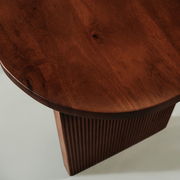 Rustic stylish side table for contemporary interiors - The Leaf Crafts