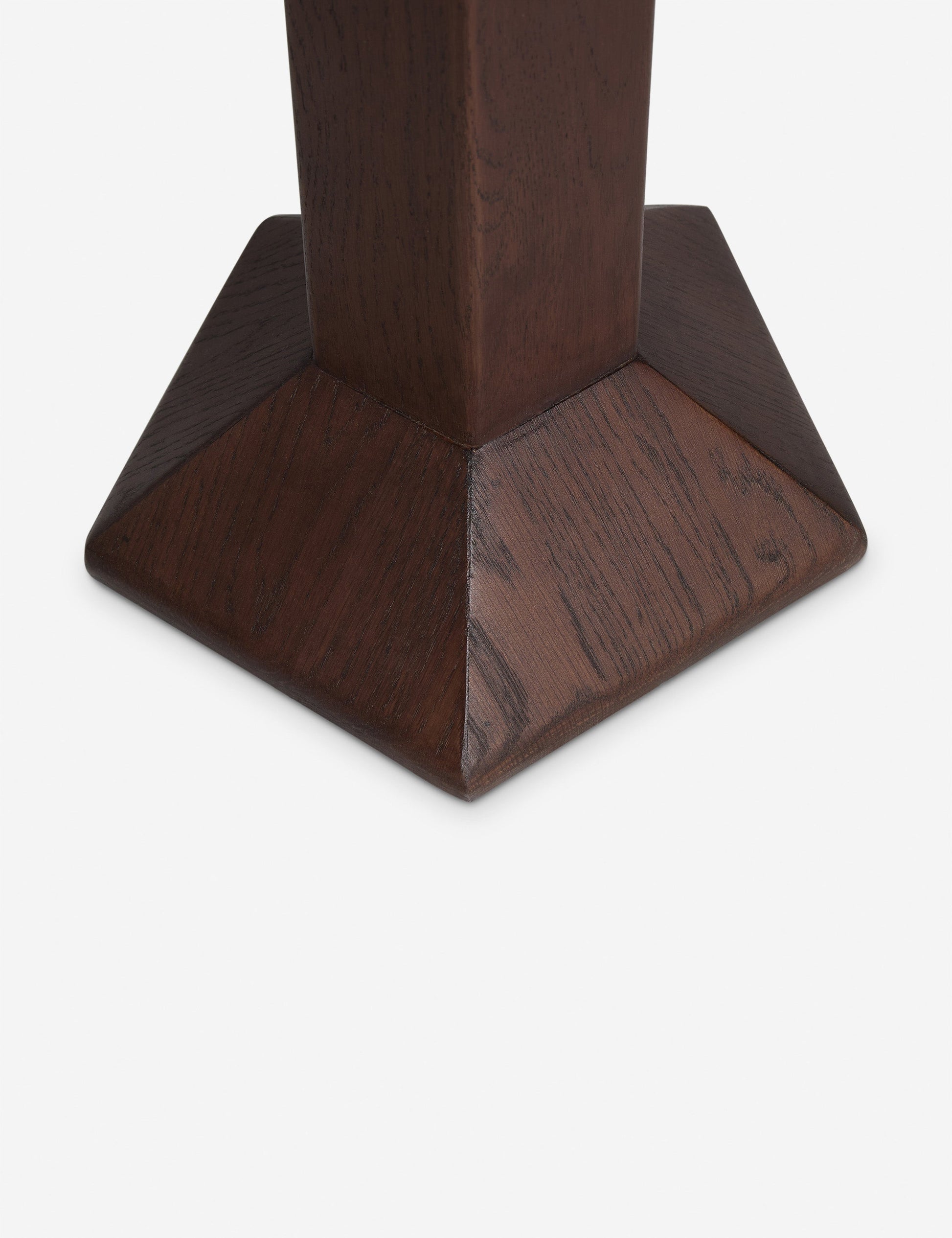 Rustic handcrafted wooden bedside side table for home
