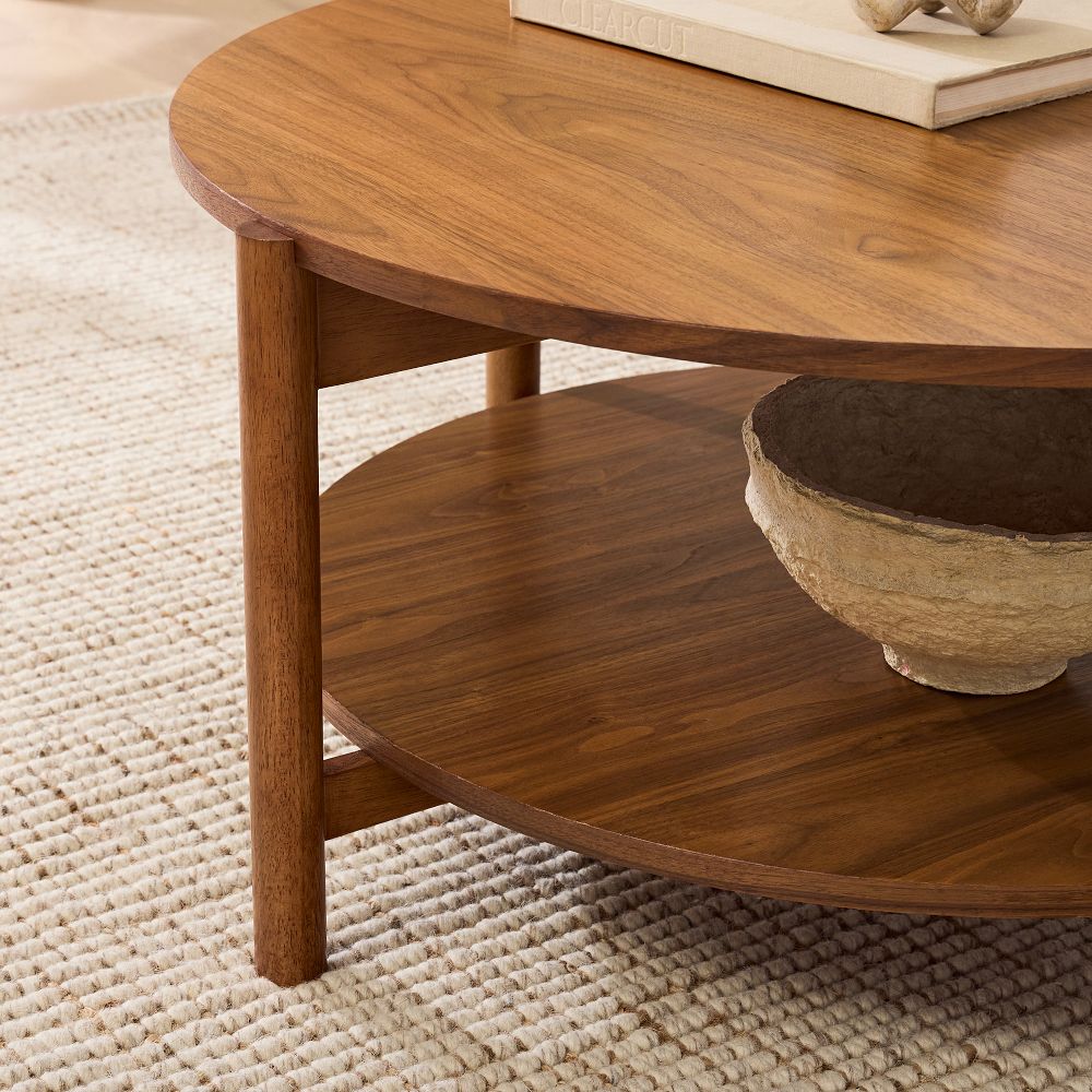 Bella Rounded Coffee Table - The Leaf Crafts