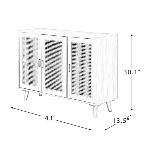 Rattan Geeli Cabinet - The Leaf Crafts