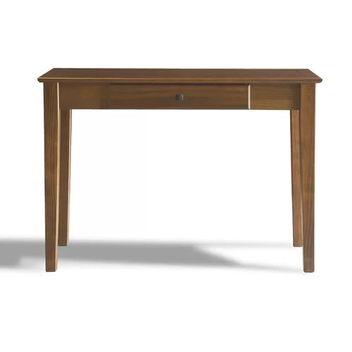 Java Solid Wood Study Cum Console Table - The Leaf Crafts