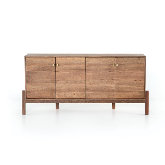 Buy online Aelia solid wood sideboard for living and dining room in india - The Leaf Crafts