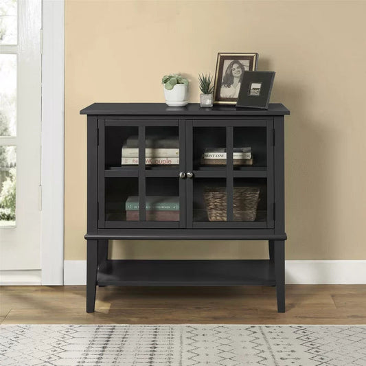 alfredo solid wood cabinet - The Leaf Crafts