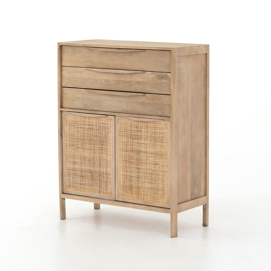 Buy Online antonia solid wood tall chest of drawers in India - The Leaf Crafts