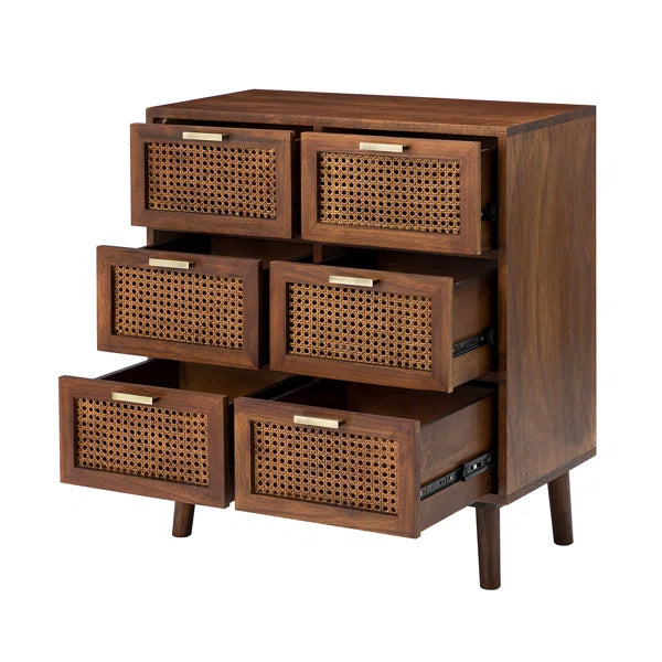 handcrafted wooden dresser furniture- The Leaf Crafts