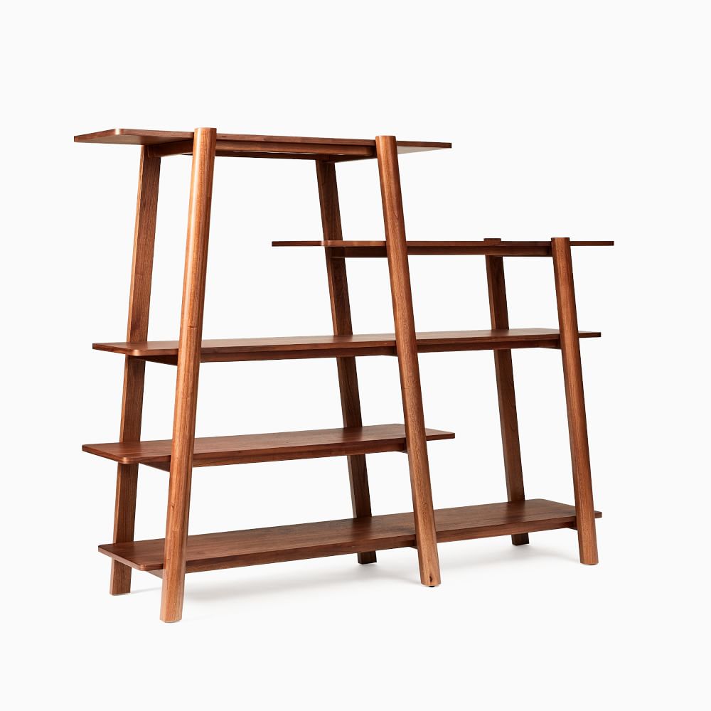Buy online furniture In India bella solid wood bookshelf - The Leaf Crafts