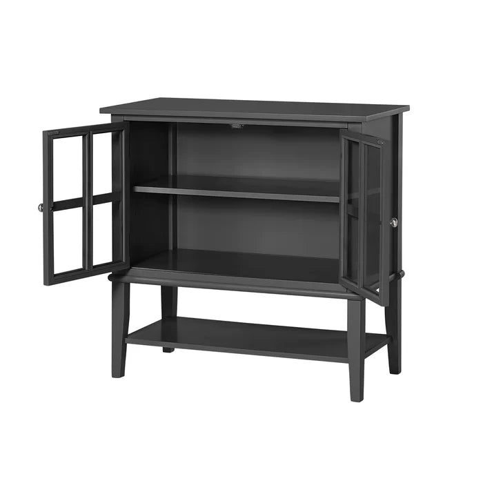 minimalist solid wood cabinet- The Leaf Crafts
