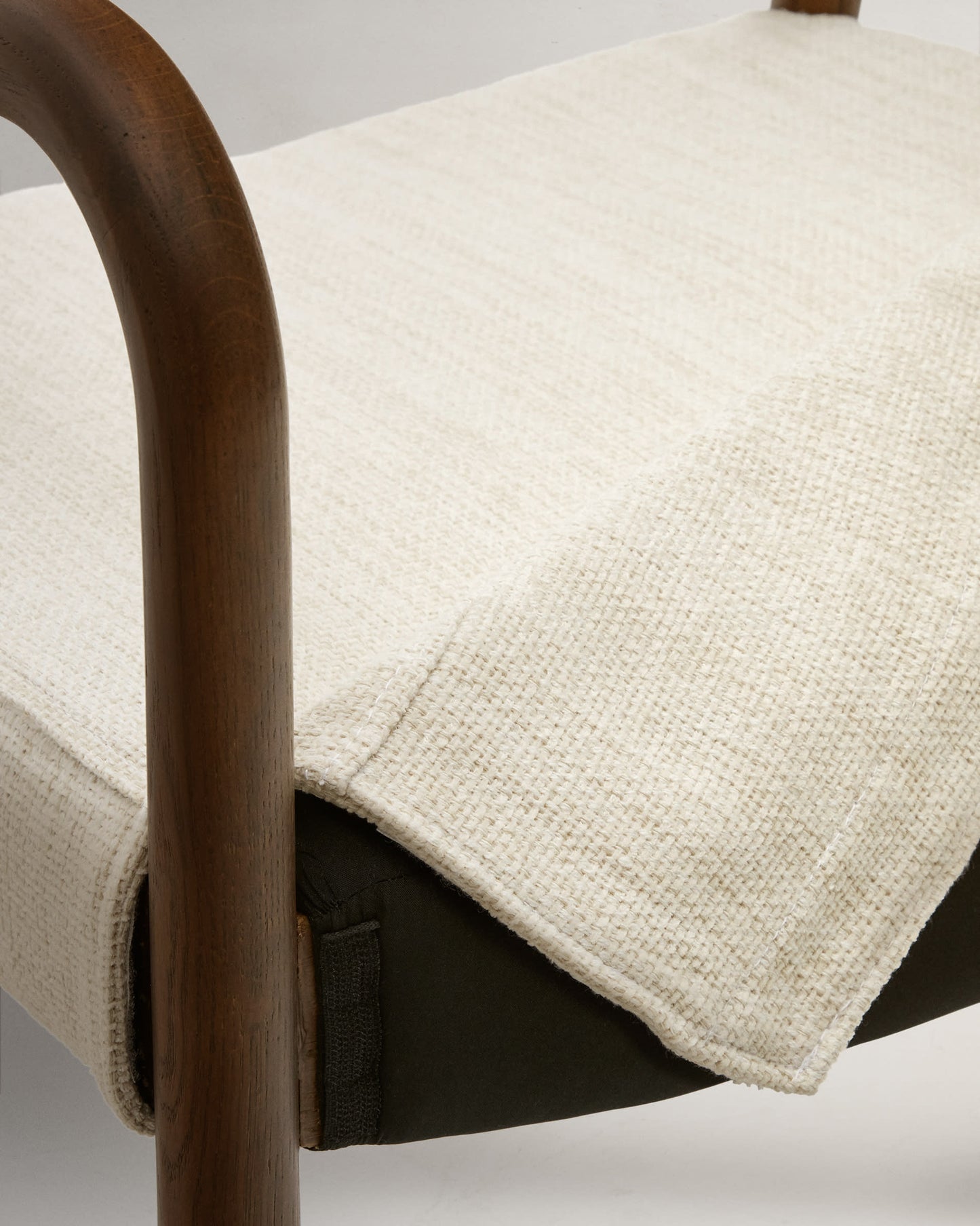 comfortable wooden seating chair with solid wood structure