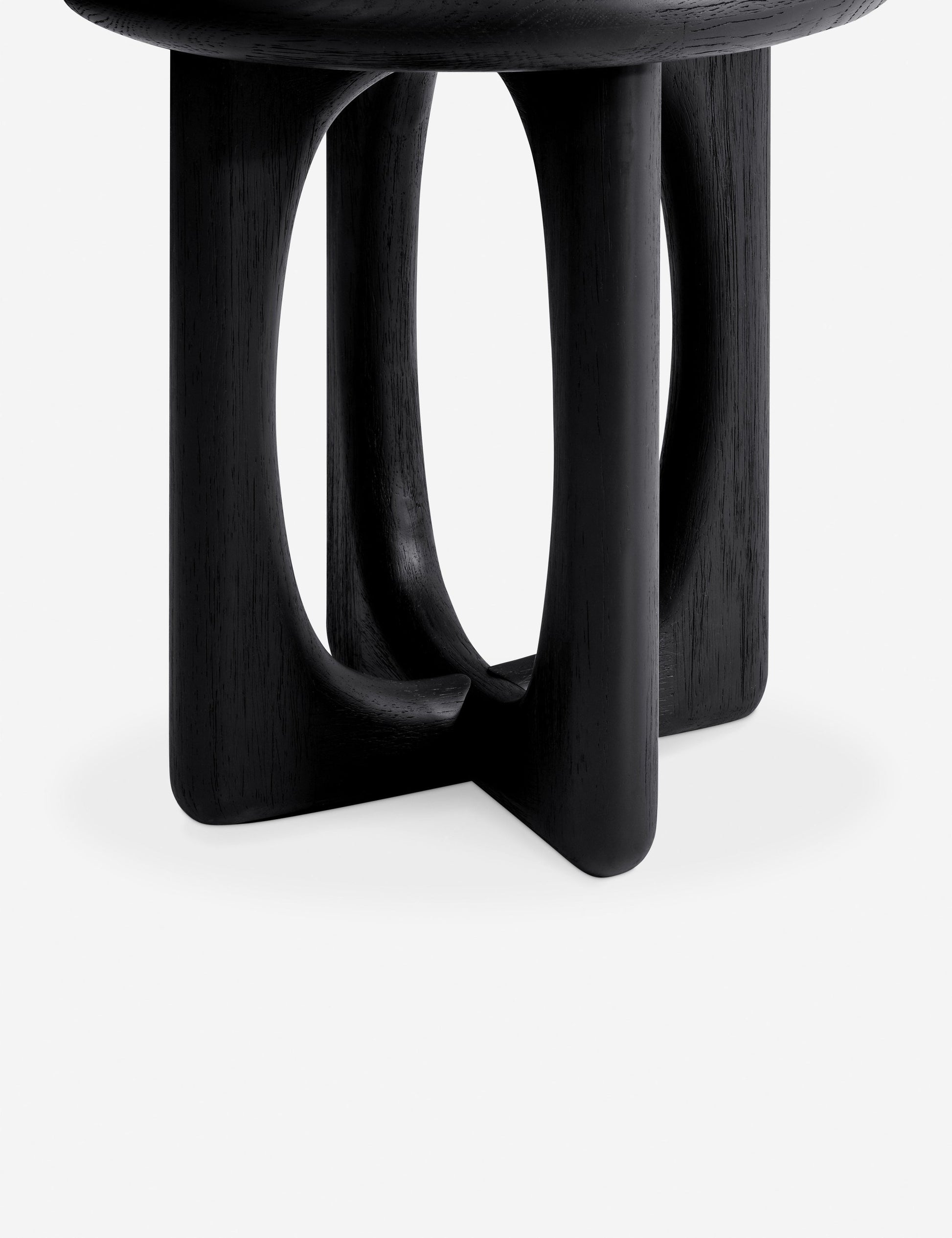 compact wooden end table for living room
