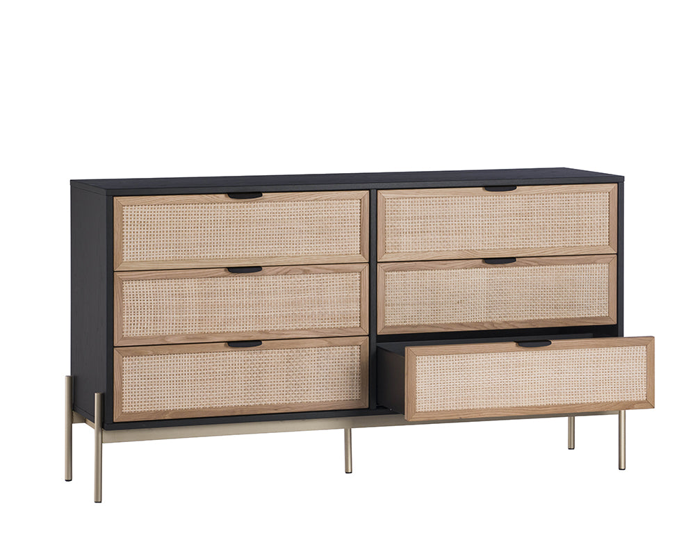 elegant rattan furniture for bedroom storage - The Leaf Crafts