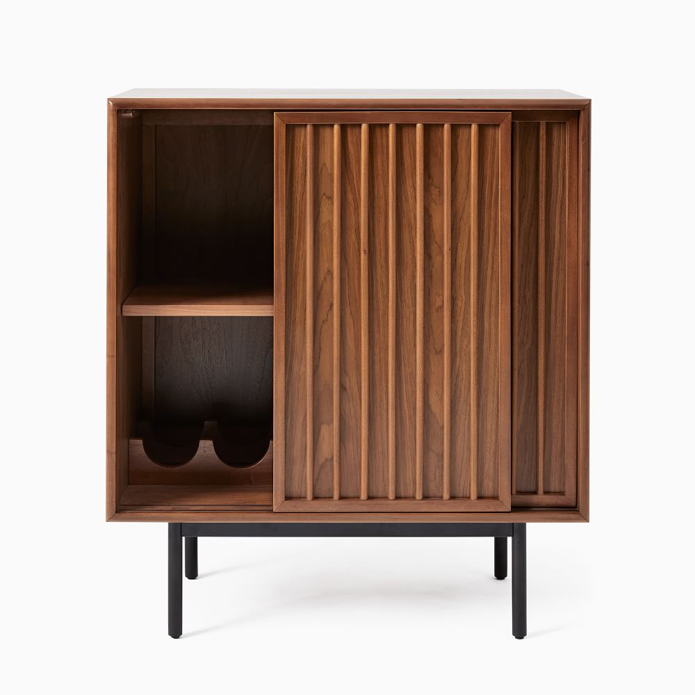 durable solid wood bar cabinet - The Leaf Crafts