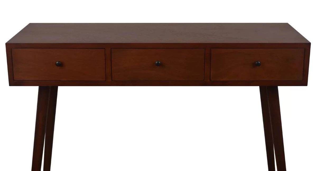 modern wooden study desk design- The Leaf Crafts