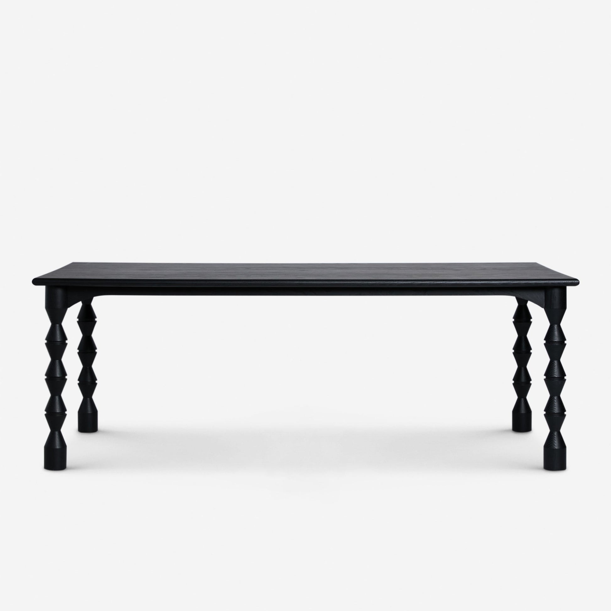 Buy Online Delbee solid wood dining table for modern homes in India 