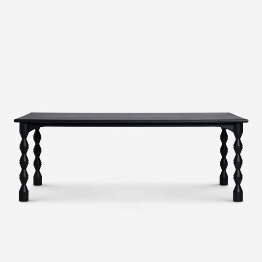 Buy Online Delbee solid wood dining table for modern homes in India 