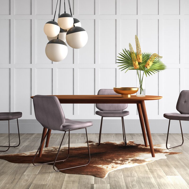 douglas solid wood dining table- The Leaf Crafts